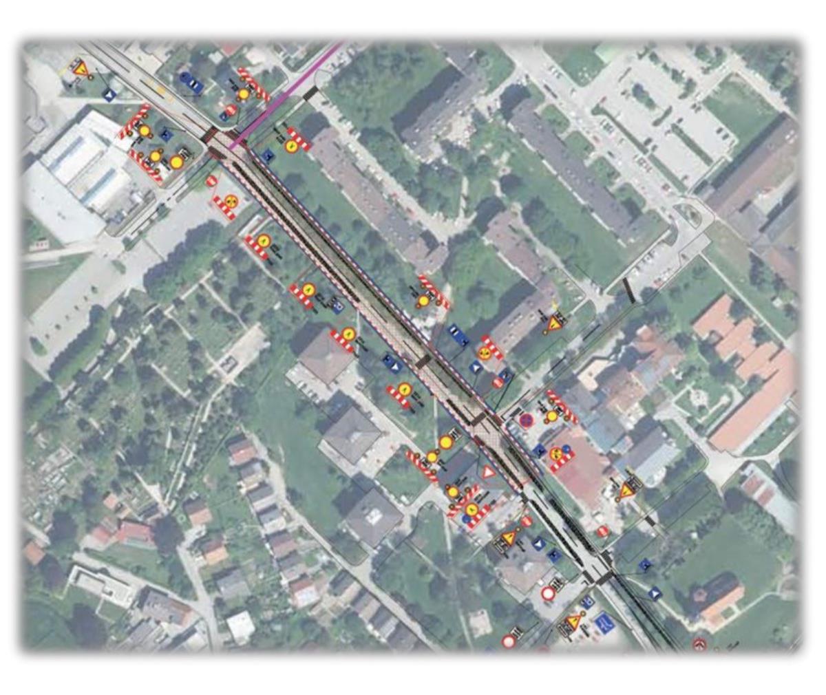 S06-07_Volkmerjeva_2. faza_obvozi in zapore